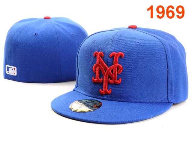 New York Mets MLB Fitted Hat PT1